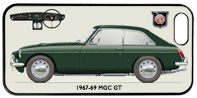 MGC GT (disc wheels) 1967-69 Phone Cover Horizontal